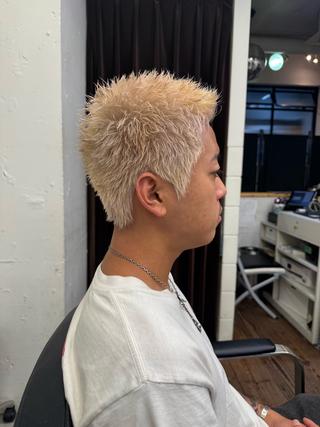 ショート カラー メンズ 💈メンズ特化💈 TASUKUのヘアスタイル