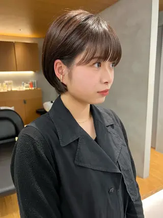 ショート 三浦 れいやのヘアスタイル