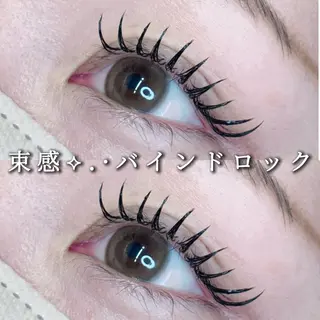 マツエク・マツパ Eyelist ハラ 束感まつげ🪄⟡.·のマツエク・マツパデザイン