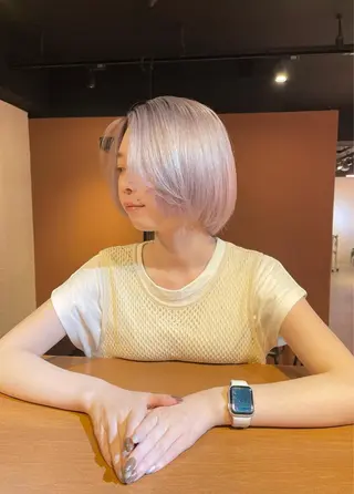 ショート たかはし はるかのヘアスタイル