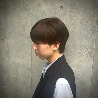 メンズ アニメデザイン美容師 ブリーチカラー/僚汰のヘアスタイル