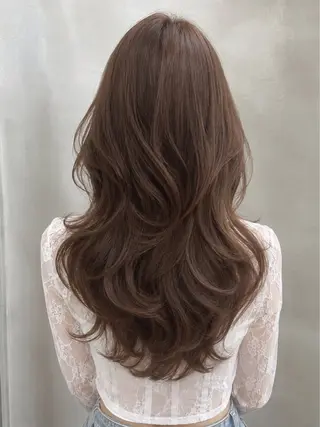 ロング ヘアアレンジ 髪質改善/透明感 カラー/吉田光佑のヘアスタイル