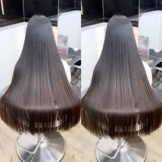 ロング 美髪矯正🧑‍🩰♡ 韓国ヘア🦋RUIのヘアスタイル