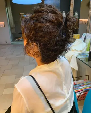 ショート タテイシ アサノのヘアスタイル