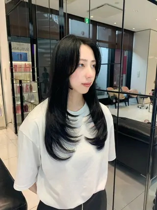 ロング keen吉祥寺🐆 レイヤー/NAO🩶のヘアスタイル