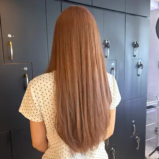 ロング カラー ヘアアレンジ 🫧ハイトーン×艶 カラー🫧 Rionのヘアスタイル