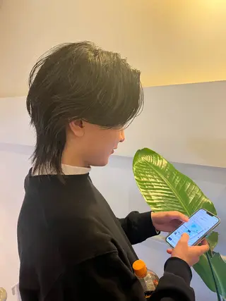 ショート カラー メンズ 村松 花笑のヘアスタイル