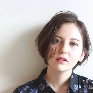ショート カラー 💡曲がるストレート /レイヤー松本隼人のヘアスタイル