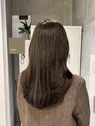 カラー 伊沢 美憂 ⌇﻿渋谷アシスタントのヘアスタイル