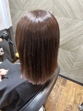 ミディアム カラー TELA HAIR 永井のヘアスタイル