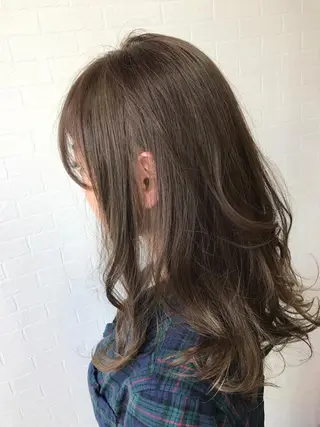 セミロング カラー 🌈白髪ぼかし特化 🌈naokoのヘアスタイル