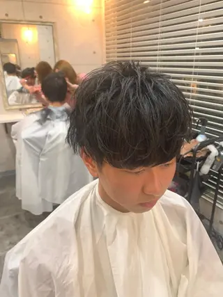 メンズ 佐藤 智弘のヘアスタイル