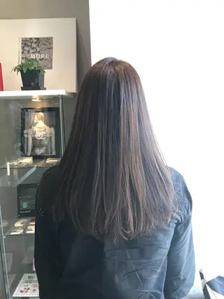 ロング カラー ハイライト/髪質改善 ans/黒木 和大のヘアスタイル