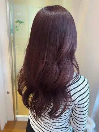 ロング 市吉 杏奈のヘアスタイル