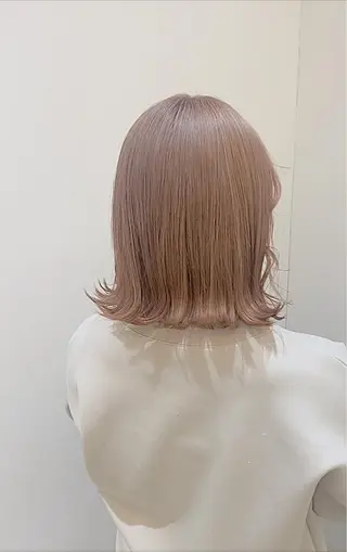 ミディアム カラー ヘアアレンジ 京都/ダブルカラー/ レイヤー/JINのヘアスタイル