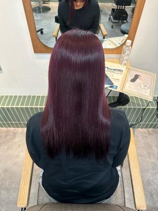 セミロング 松田 じゅりなのヘアスタイル