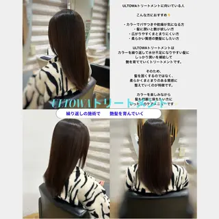 ロング カラー KON｜ごまかさない 艶。酸熱×精密カットのヘアスタイル