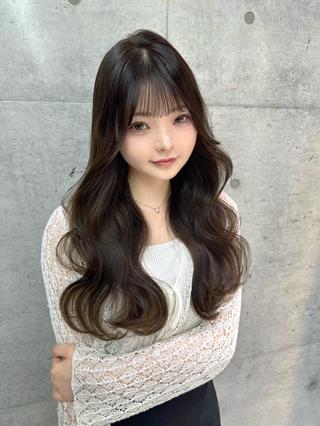 セミロング カラー 《髪質改善✖️オリー ブ🧸》小嶋拓也のヘアスタイル