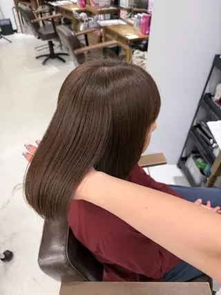 カラー 🍒ベージュ/ピンク ベージュ🍒なつきのヘアスタイル