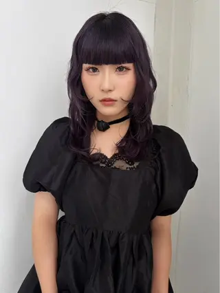セミロング 佐藤彩野/艶カラー /透明感カラー🥣のヘアスタイル