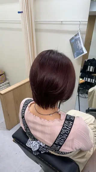 ショート カラー JURI /HUIのヘアスタイル