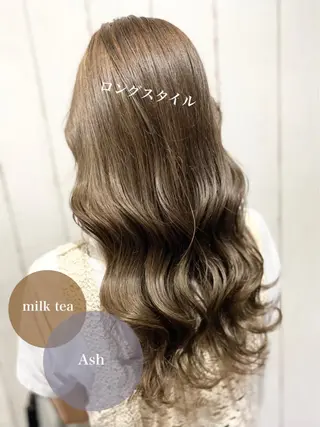 セミロング カラー パーマ ヘアアレンジ 👑指名率No.1 👑坂口飛翔のヘアスタイル
