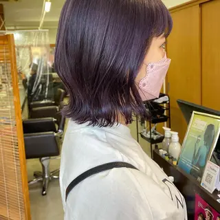 ショート カラー ブリーチカラー🫧 森　凪沙のヘアスタイル