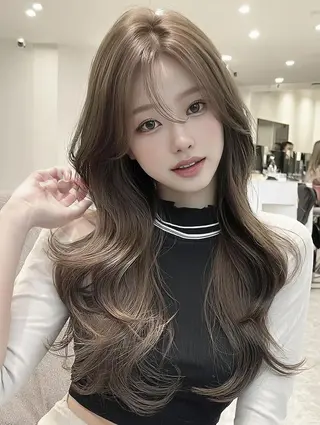 セミロング FOCUS JAPAN3のヘアスタイル