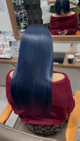 ロング 朝5分でキマる艶髪 /ヤマダのヘアスタイル