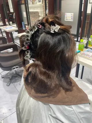 ミディアム 森田 明日香のヘアスタイル