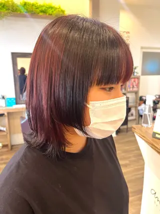 ロング 暖色*ベージュ *くらたあやかのヘアスタイル