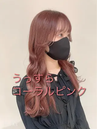 ロング カラー 限定クーポン 💕大量更新ブリーチのヘアスタイル