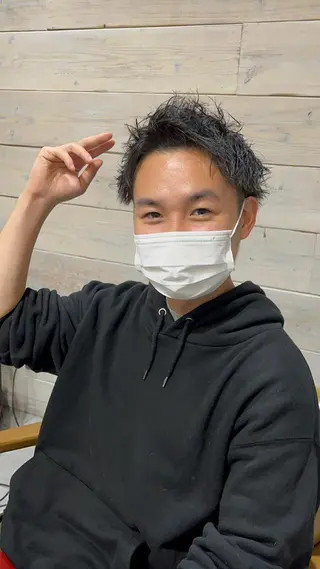 ショート パーマ SHIAN立川　及川 17時〜限定のヘアスタイル