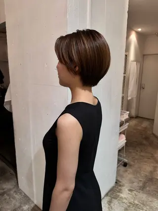 ショート haruka/ ショ ート/カットモデルのヘアスタイル