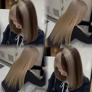 ロング 🎀ブリーチ ハイト ーン ♡Kanon♡のヘアスタイル