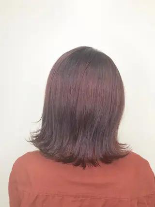 ミディアム カラー エリアNo.1カラー ⭐️hikaru⭐️のヘアスタイル
