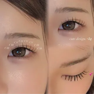 マツエク・マツパ 坂東 星ノ花のマツエク・マツパデザイン