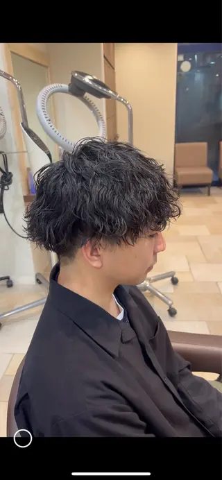 パーマ メンズ メンズパーマ/縮毛 矯正店長 ・村田伊吹のヘアスタイル