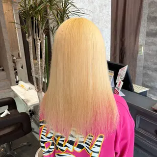 セミロング 牧野 夏子のヘアスタイル