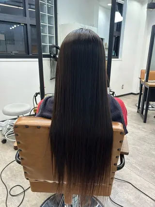 ロング ⭐️美髪矯正 透明感 nobuのヘアスタイル