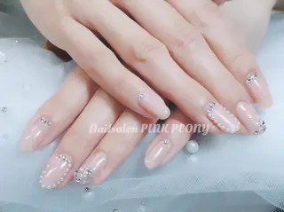 ネイル PINK PEONY    AMIのネイルデザイン
