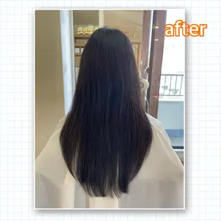ロング アミーベル🧸🧡 本店✂️しおりのヘアスタイル