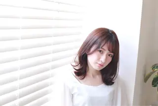 ミディアム 【ショート/ボブ 丸みショート】深萱のヘアスタイル