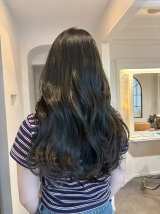 セミロング カラー 似合わせhair🎀 Manaのヘアスタイル