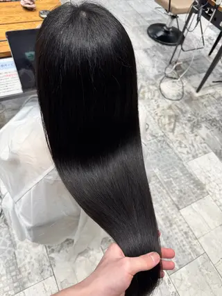 ロング 新宿/透明感カラー/ 髪質改善/早野大空のヘアスタイル