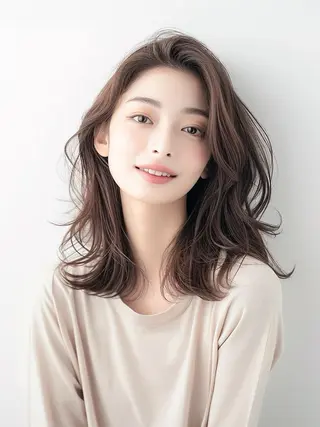 ミディアム ヘッドスパ 髪質改善 ACTのヘアスタイル