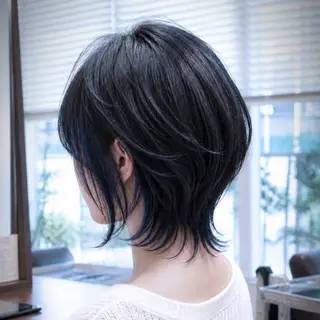 ミディアム ウルフカット🐺 /筒井謙登のヘアスタイル