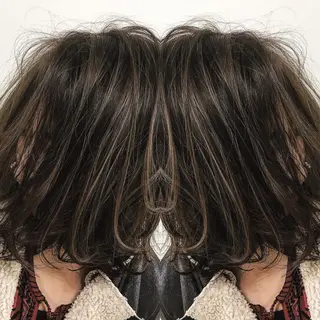 ミディアム カラー 髪質改善 Daisukiのヘアスタイル
