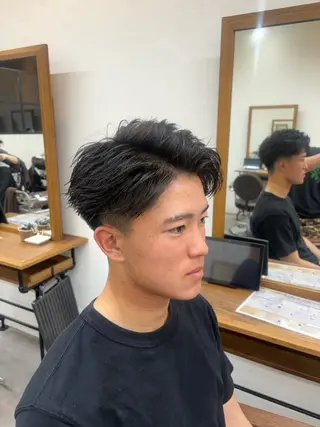 ショート メンズ 大石 煌湧のヘアスタイル