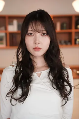 ロング カラー Delight 松田響輝のヘアスタイル
